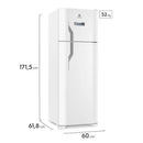 Refrigerador Electrolux TF39 310L Frost Free – Branco – 127V