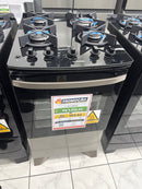 Fogão Electrolux 4 Bocas FE4GG Cinza Mesa de Vidro Bivolt