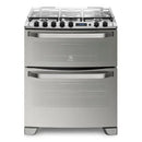 Fogão Electrolux 5 Bocas 76DXR Inox com 2 Cavidades – BIVOLT