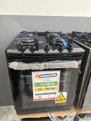 Fogão de Embutir 4 bocas Electrolux Preto Experience Mesa de Vidro e VaporBake FE4BB - Bivolt