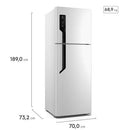Refrigerador Electrolux TF71 480L Frost Free Duplex – Branco – 127V