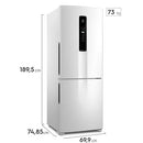 Refrigerador Electrolux IB7 490L Inverse Frost Free Inverter – Branco – 127V