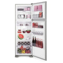 Geladeira Electrolux Frost Free 371L Turbo Congelamento Duplex Cor Inox DFX41 127V