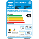 Lavadora Electrolux 17kg LED17 Top Load – Branco – 127V