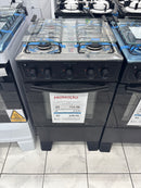 Fogão 4 Bocas Atlas Acendimento Automático Preto Bivolt