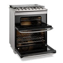 Fogão Electrolux 5 Bocas FE5DC Duplo Forno Perfect Cook 360 e Vapor Bake – Cinza – BIVOLT