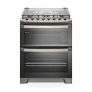 Fogão Electrolux 5 Bocas FE5DC Duplo Forno Perfect Cook 360 e Vapor Bake – Cinza – BIVOLT