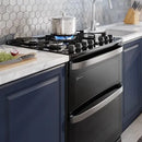 Fogão Electrolux 5 Bocas FE5DP com 2 Fornos e Mesa de Vidro – Preto – BIVOLT