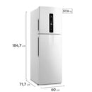 Refrigerador Electrolux IF45 410L Frost Free Inverter – Branco – 127V
