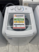 Máquina de Lavar 11kg Electrolux Essential Care LES11 Branca  com Sistema Easy Clean - 127v