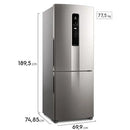 Refrigerador Electrolux IB55S 488L 2 Portas Inverse Frost Free – Platinum – 127V