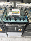 Fogão 4 Bocas Electrolux Efficient FE4IW Branco Bivolt com Mesa de Inox