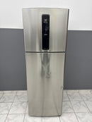 Refrigerador Electrolux IF43S Frost Free 390L Duplex com AutoSense Inox - 127V