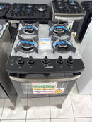 Fogão 4 Bocas Electrolux Efficient FE4GG Cinza Bivolt com Mesa de Vidro