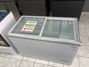 Freezer e Expositor Horizontal Tampa de Vidro EOS 320 Litros Dupla Ação EEH400XX 127v