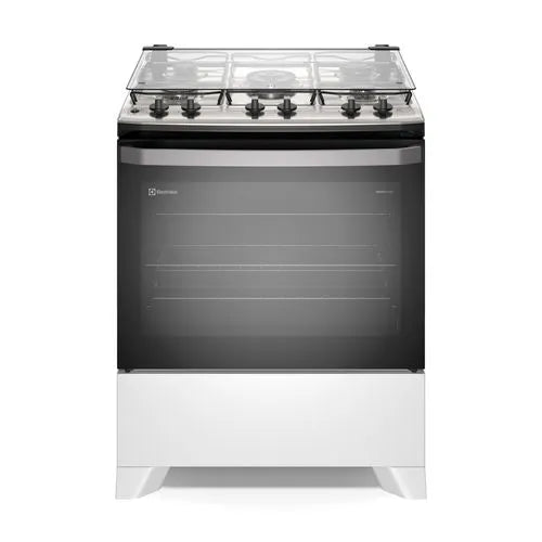 Fogão Electrolux 5 Bocas FE5IB Perfect Cook e Vapor Bake – Branco – BIVOLT